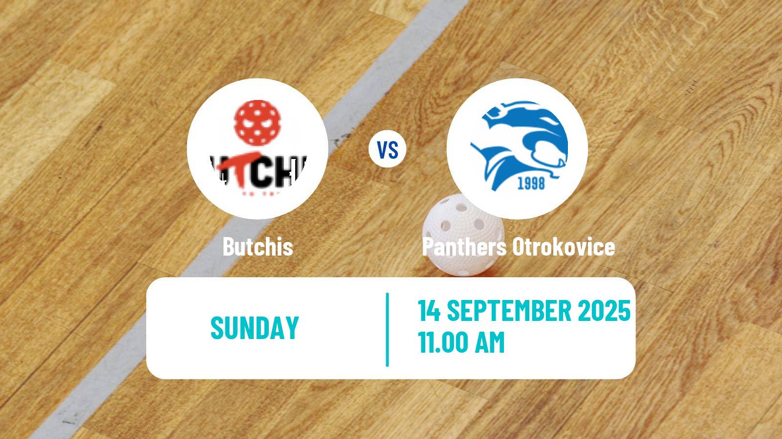 Floorball Czech 1 Liga Floorball Butchis - Panthers Otrokovice