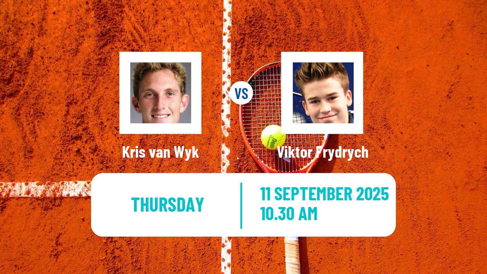Tennis ITF M15 Hurghada 2 Men Kris van Wyk - Viktor Frydrych