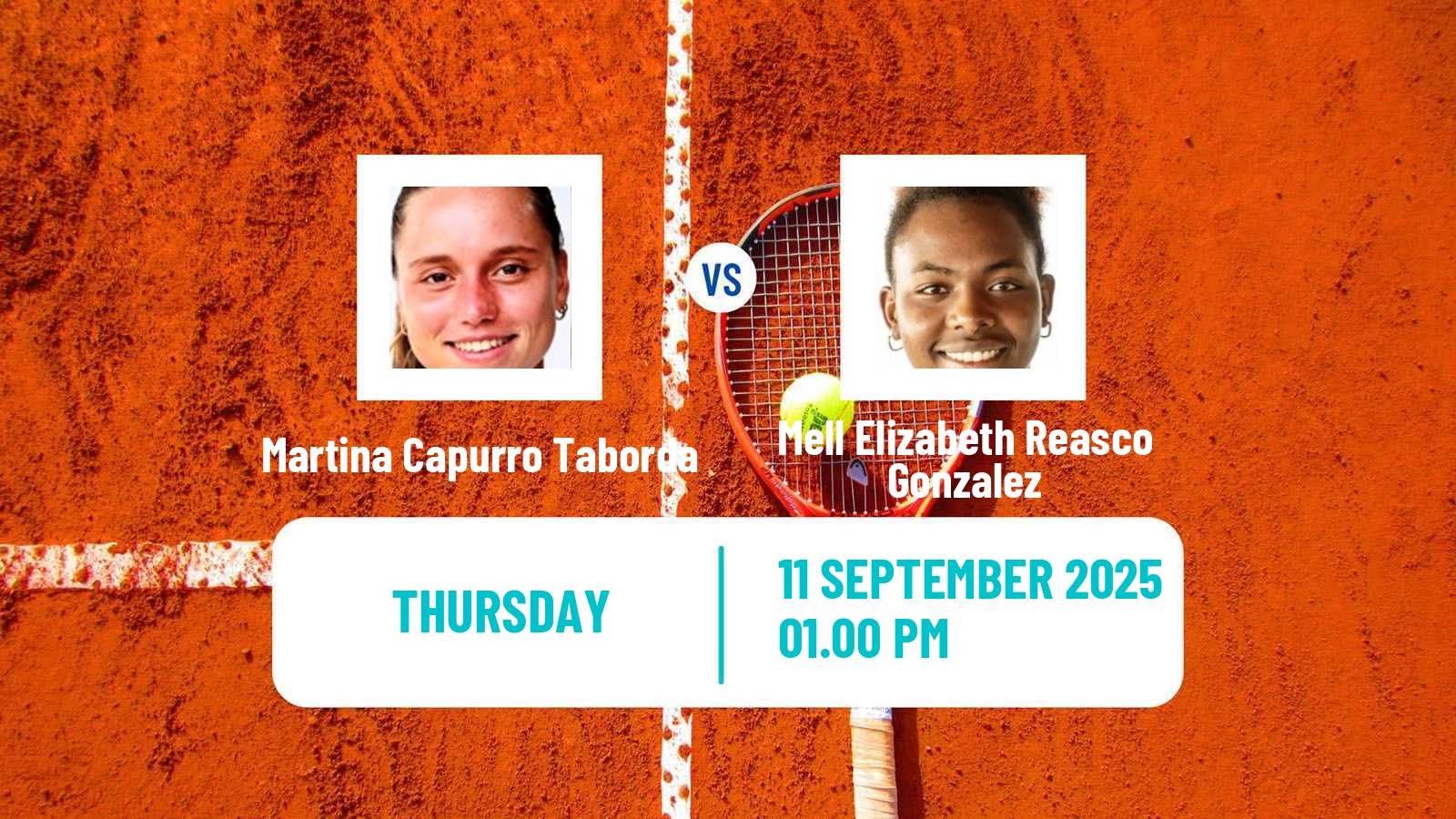 Tennis ITF W15 Sao Luis Women Martina Capurro Taborda - Mell Elizabeth Reasco Gonzalez