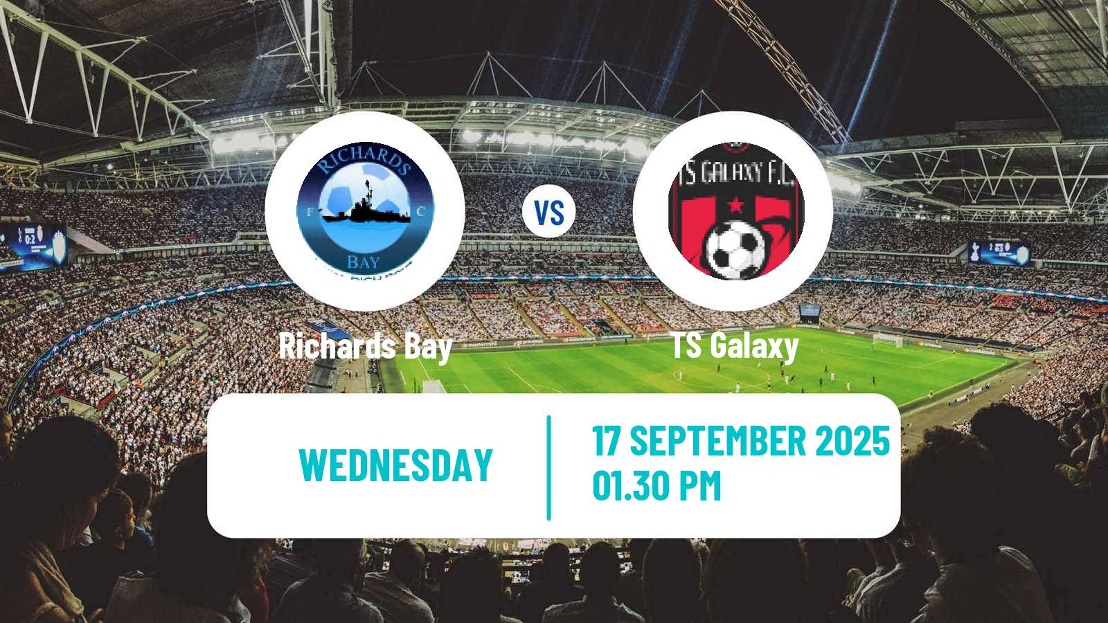 Soccer South African Premier Soccer League Richards Bay - TS Galaxy