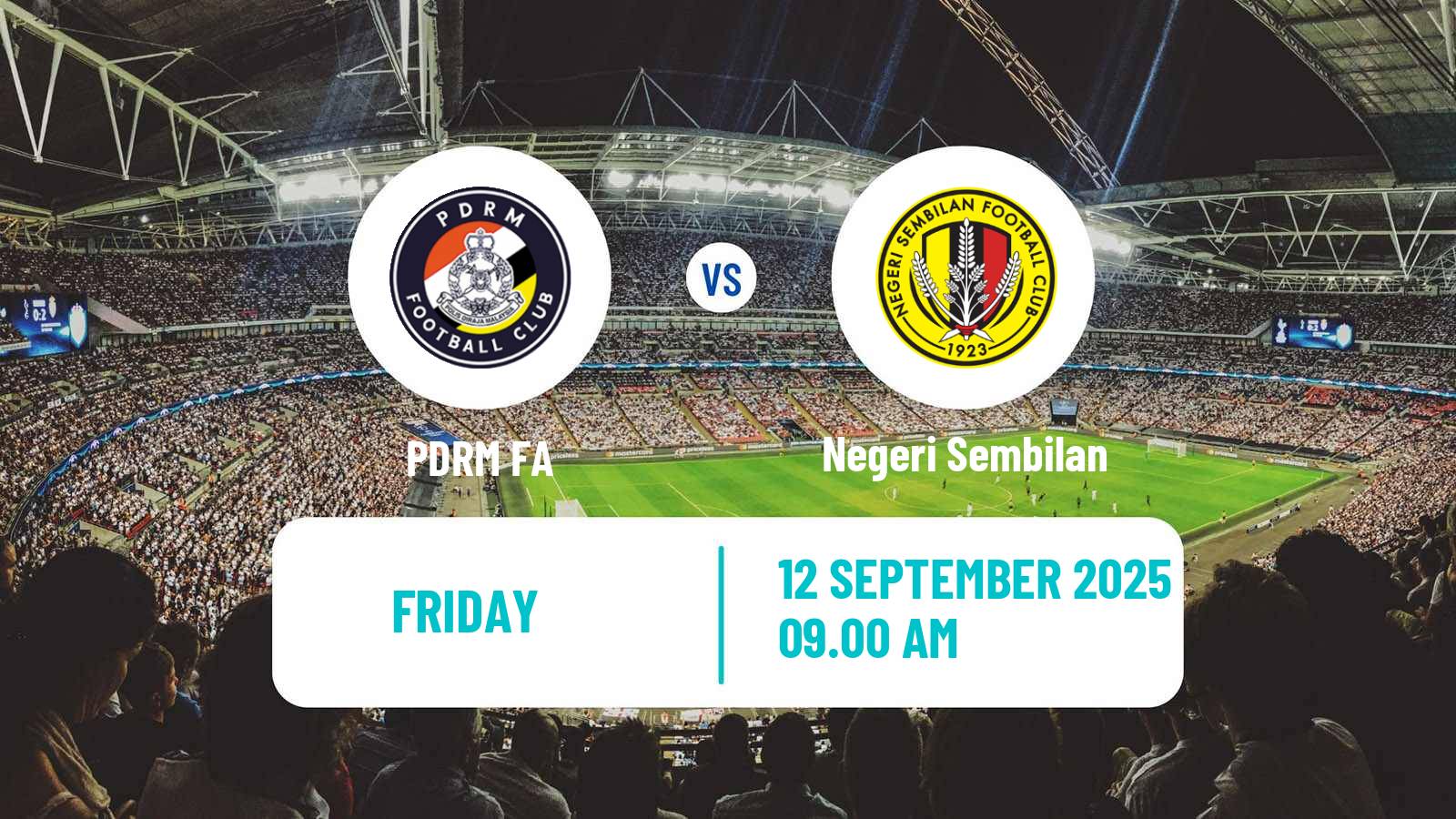 Soccer Malaysian FA Cup PDRM FA - Negeri Sembilan