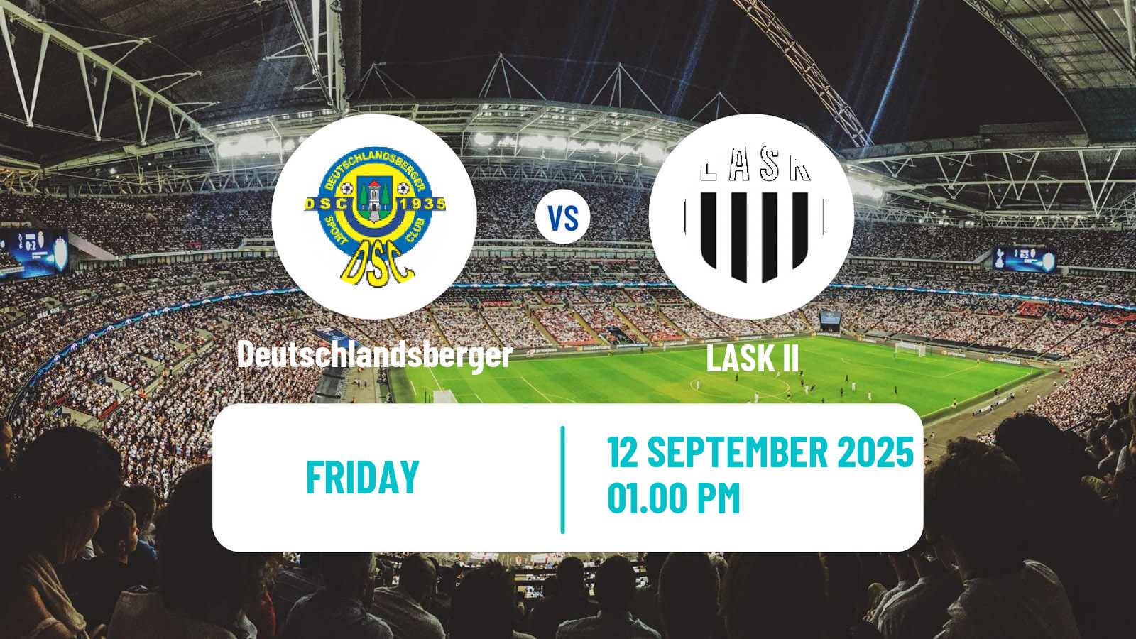 Soccer Austrian Regionalliga Central Deutschlandsberger - LASK II