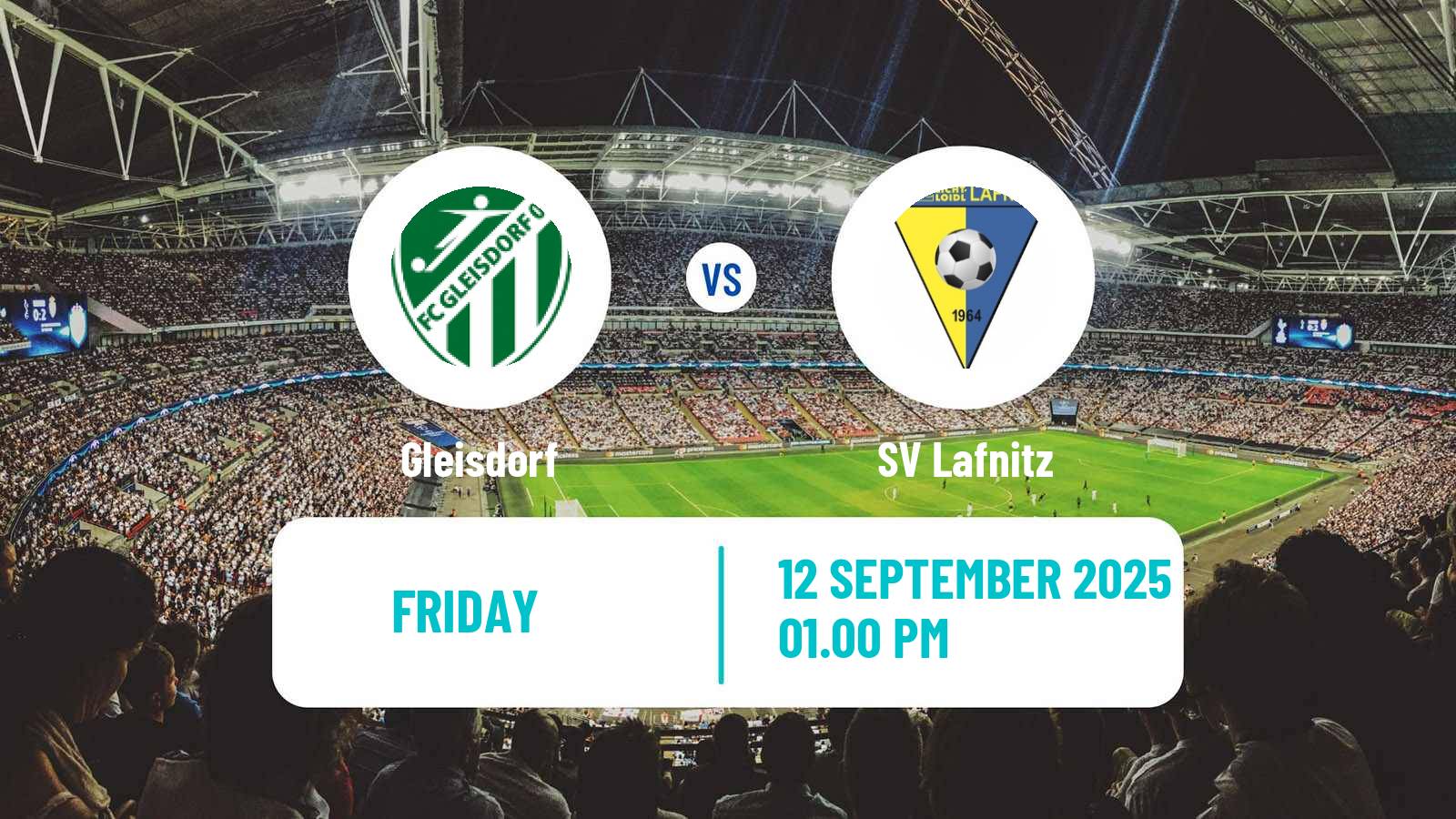 Soccer Austrian Regionalliga Central Gleisdorf - Lafnitz