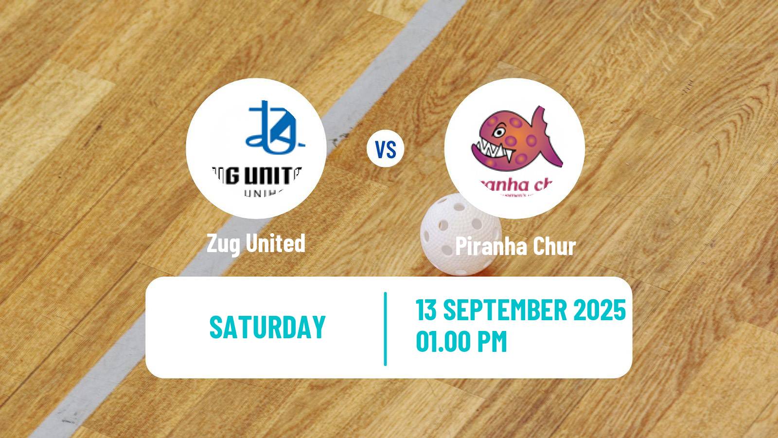 Floorball Swiss NLA Floorball Women Zug United - Piranha Chur