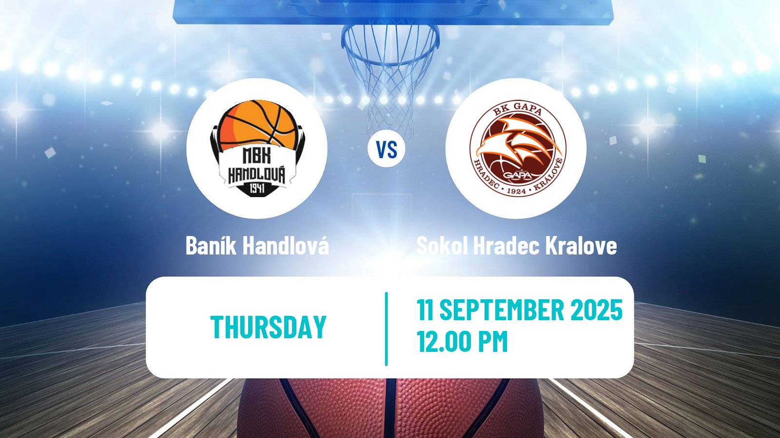 Basketball Club Friendly Basketball Baník Handlová - Sokol Hradec Kralove