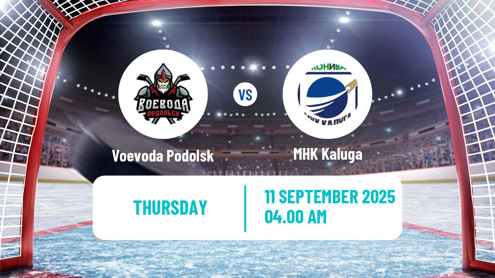 Hockey Club Friendly Ice Hockey Voevoda Podolsk - Kaluga