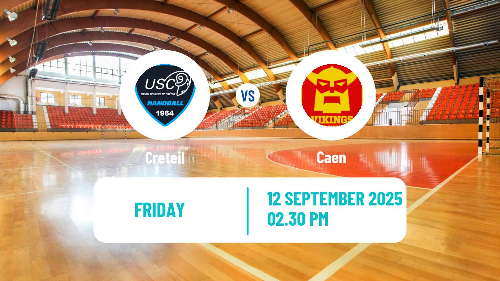 Handball French Proligue Handball Creteil - Caen