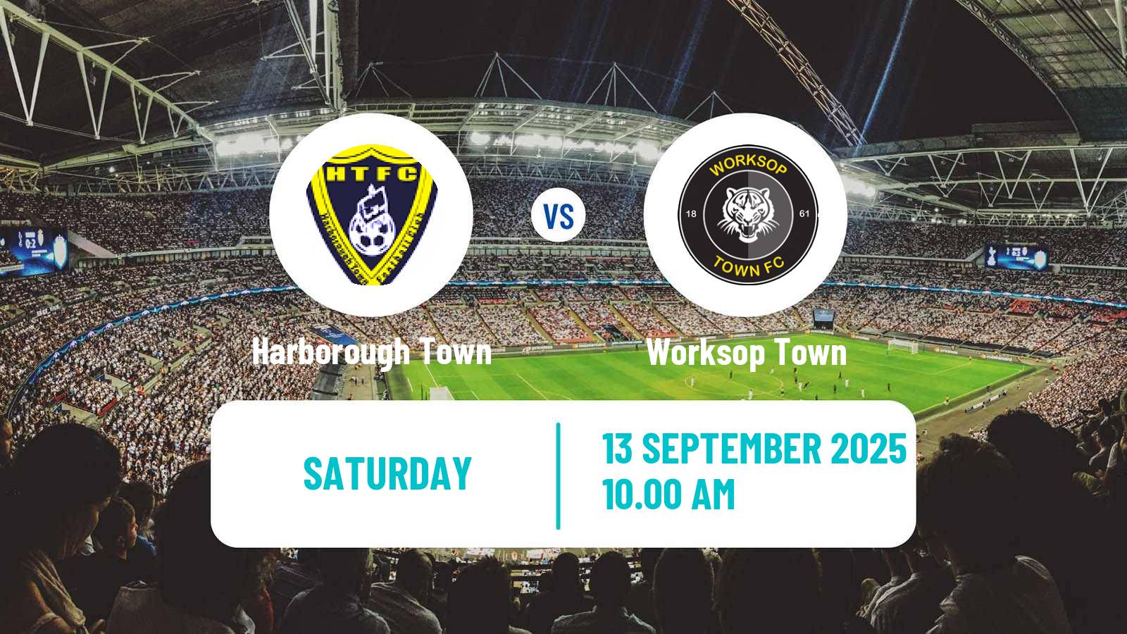 Soccer English FA Cup Harborough Town - Worksop Town