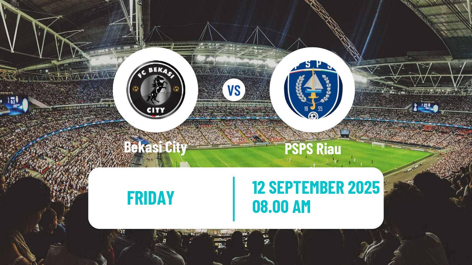 Soccer Indonesian Liga 2 Bekasi City - PSPS Riau
