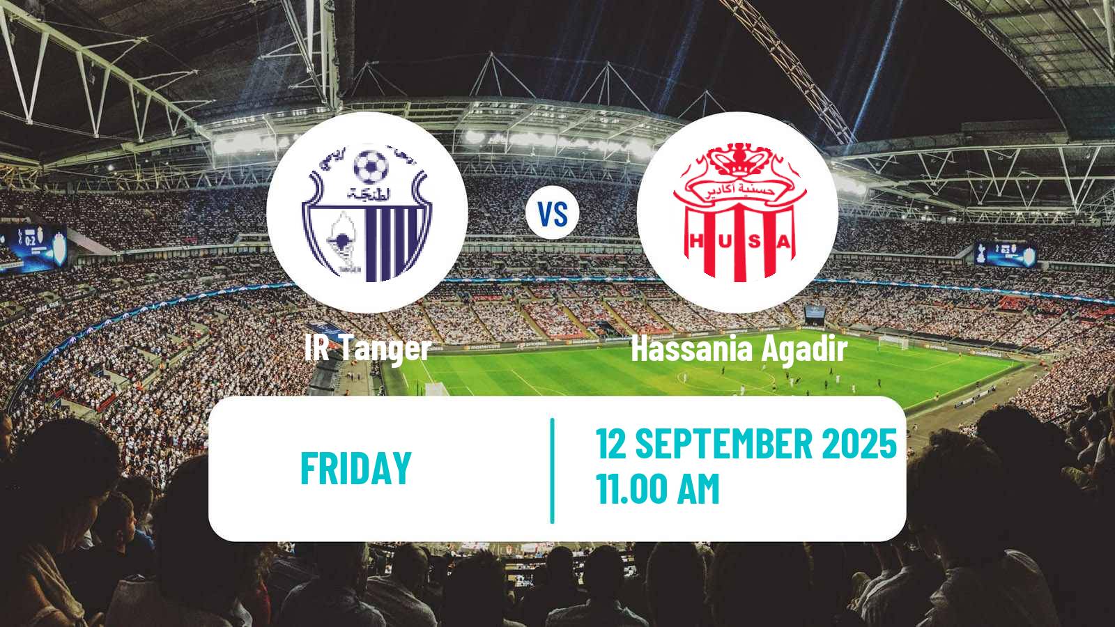 Soccer Moroccan Botola IR Tanger - Hassania Agadir