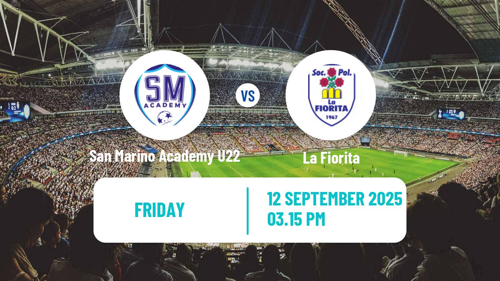 Soccer San Marino Campionato Sammarinese San Marino Academy U22 - La Fiorita