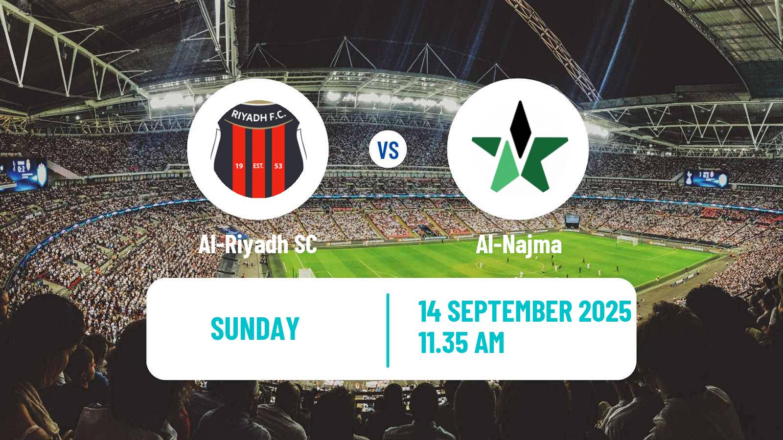 Soccer Saudi Professional League Al-Riyadh - Al-Najma