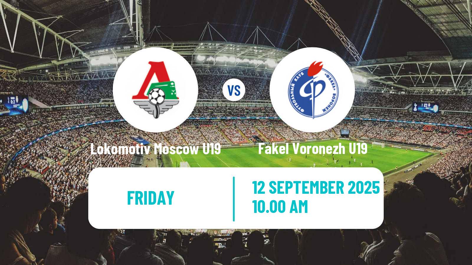 Soccer Russian Youth League Lokomotiv Moscow U19 - Fakel Voronezh U19
