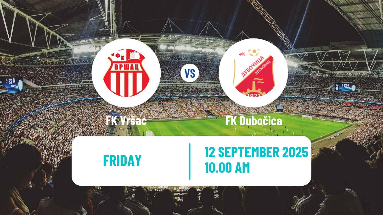 Soccer Serbian Prva Liga Vršac - Dubočica
