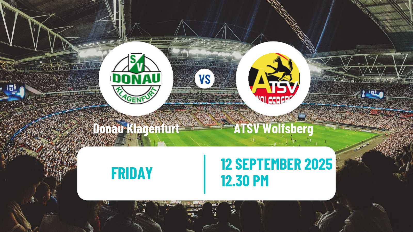 Soccer Austrian Landesliga Karnten Donau Klagenfurt - ATSV Wolfsberg