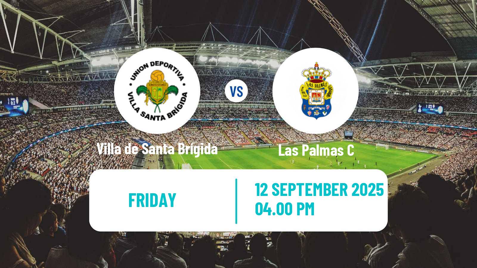 Soccer Spanish Tercera RFEF - Group 12 Villa de Santa Brígida - Las Palmas C
