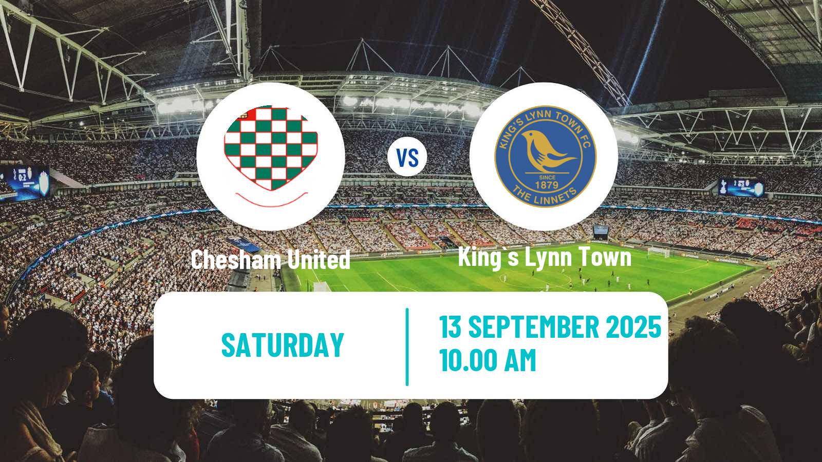 Soccer English FA Cup Chesham United - King`s Lynn Town