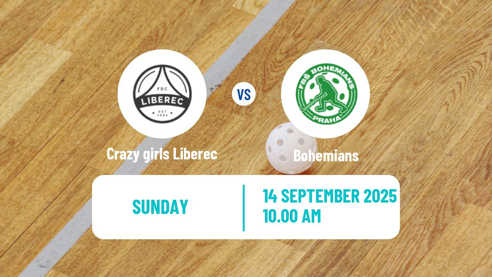 Floorball Czech Extraliga Floorball Women Crazy girls Liberec - Bohemians