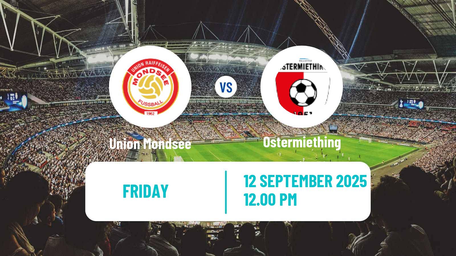 Soccer Austrian Landesliga Oberosterreich Union Mondsee - Ostermiething