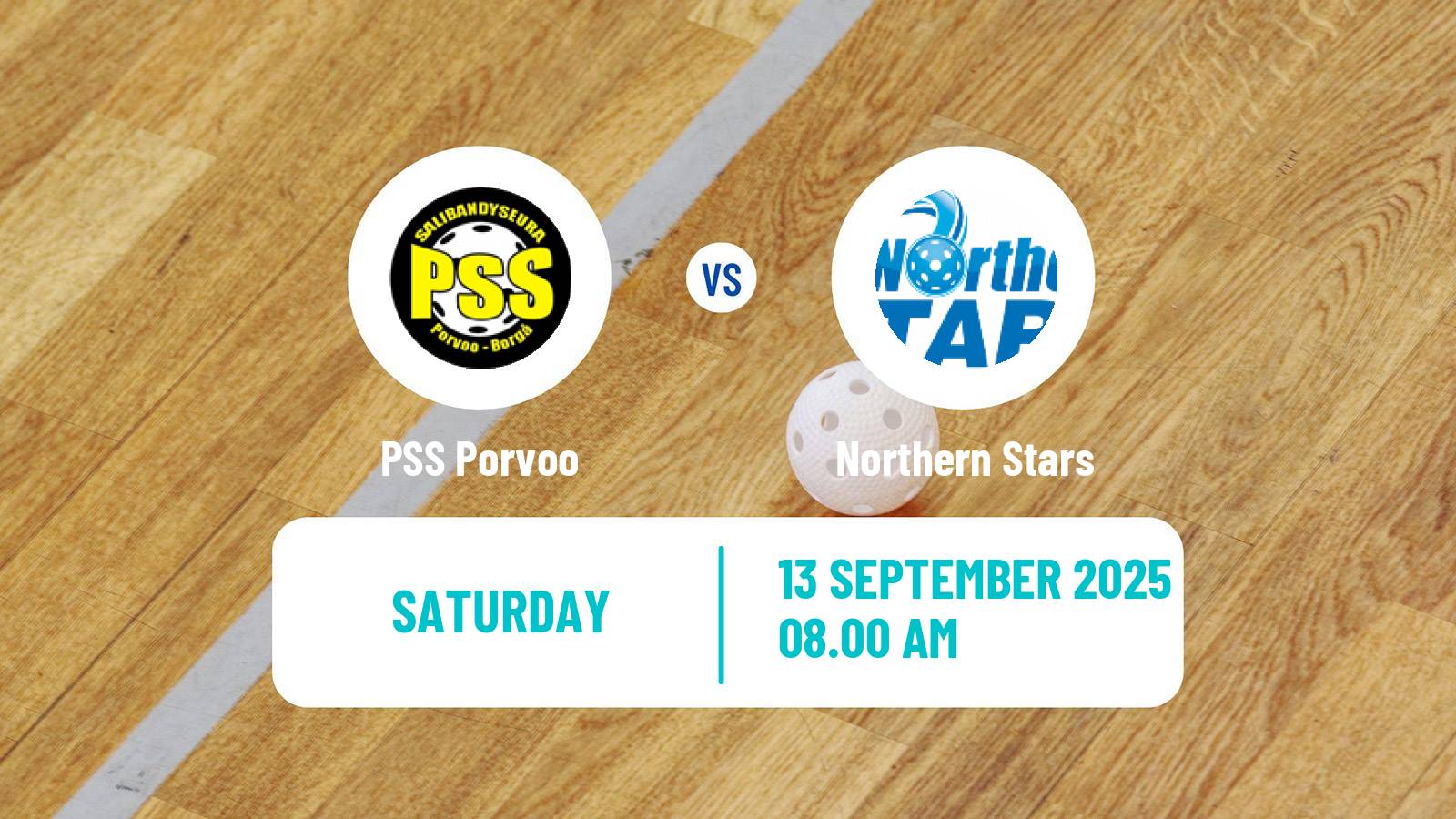 Floorball Finnish F-Liiga Women PSS Porvoo - Northern Stars