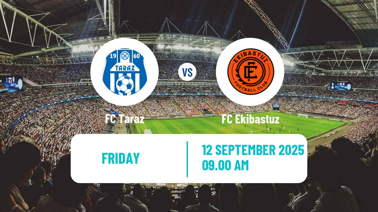 Soccer Kazakh First Division Taraz - Ekibastuz