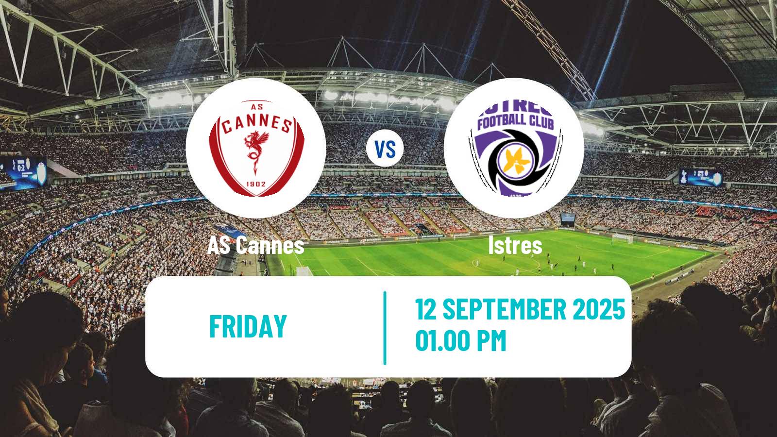 Soccer French National 2 - Group C Cannes - Istres