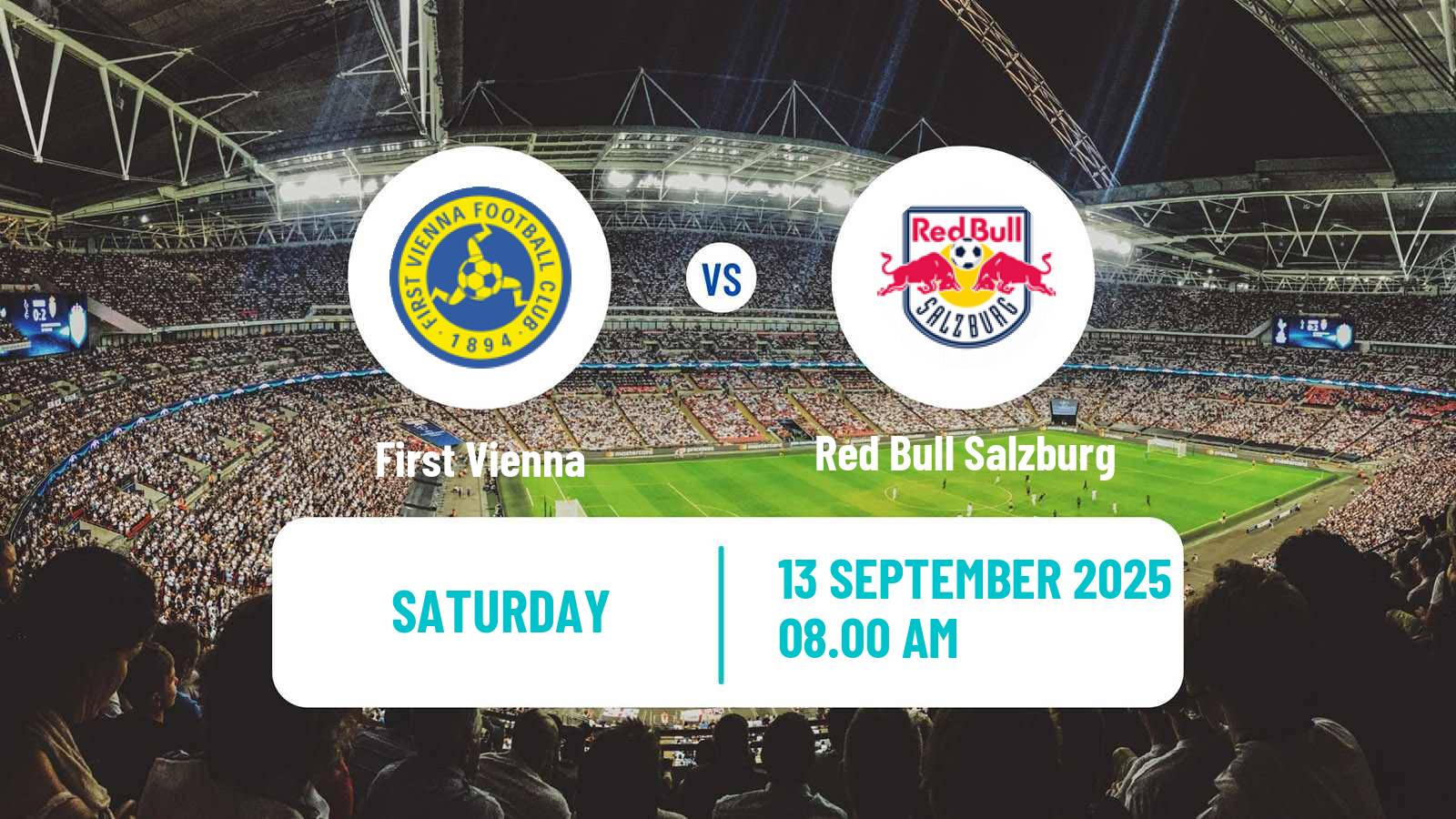 Soccer Austrian Bundesliga Women First Vienna - Red Bull Salzburg