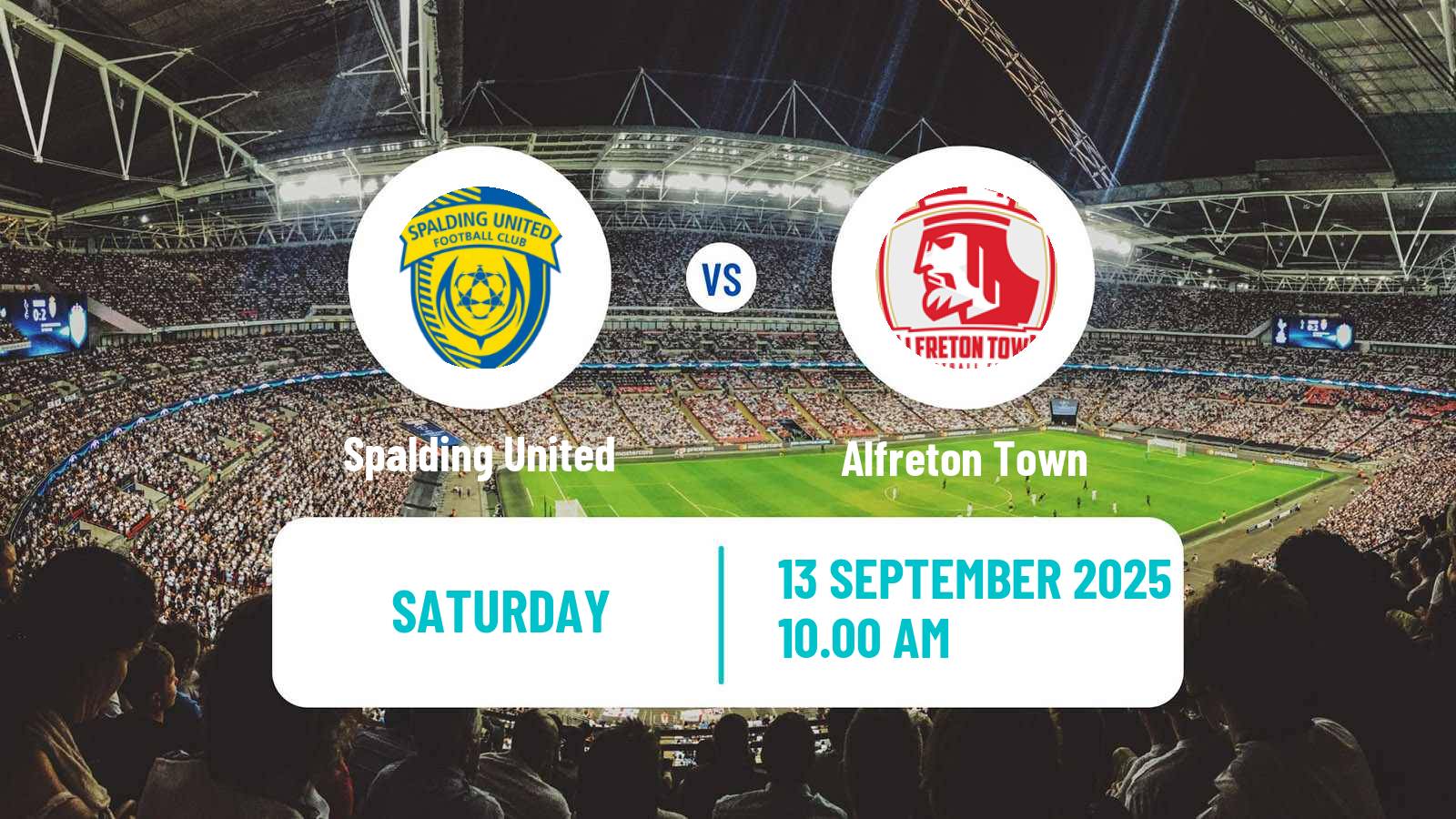 Soccer English FA Cup Spalding United - Alfreton Town