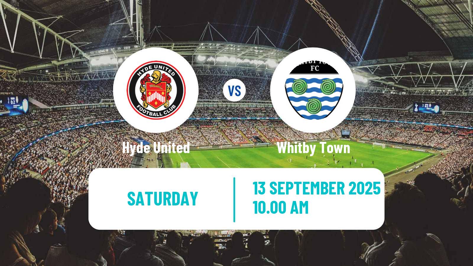 Soccer English FA Cup Hyde United - Whitby Town