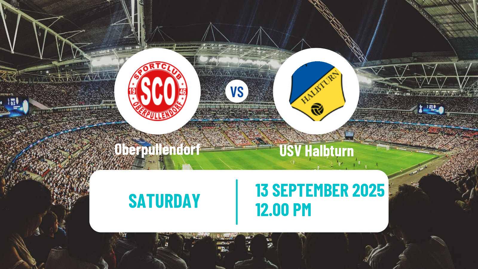 Soccer Austrian Landesliga Burgenland Oberpullendorf - Halbturn