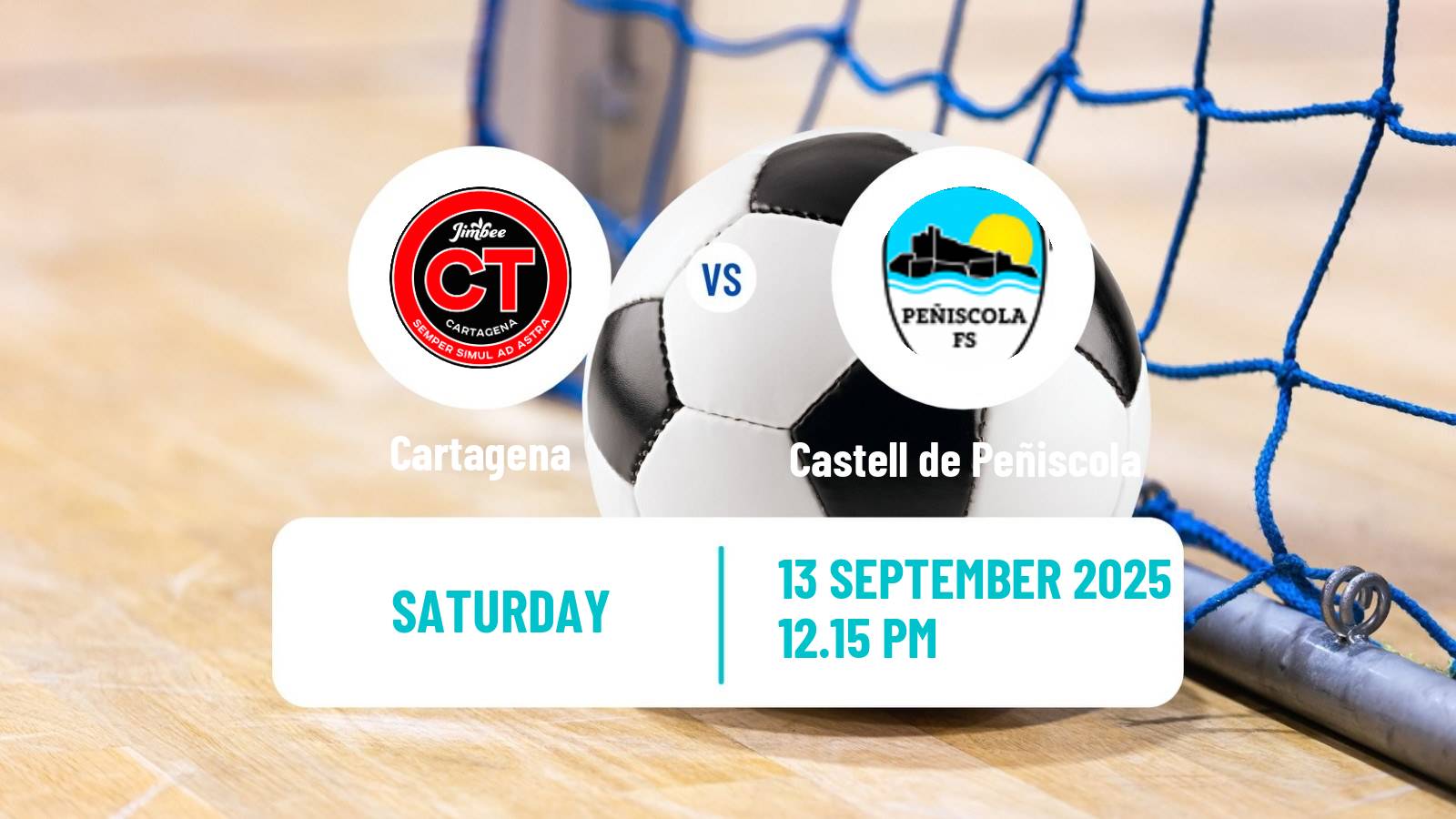 Futsal Spanish Primera Division Futsal Cartagena - Castell de Peñiscola
