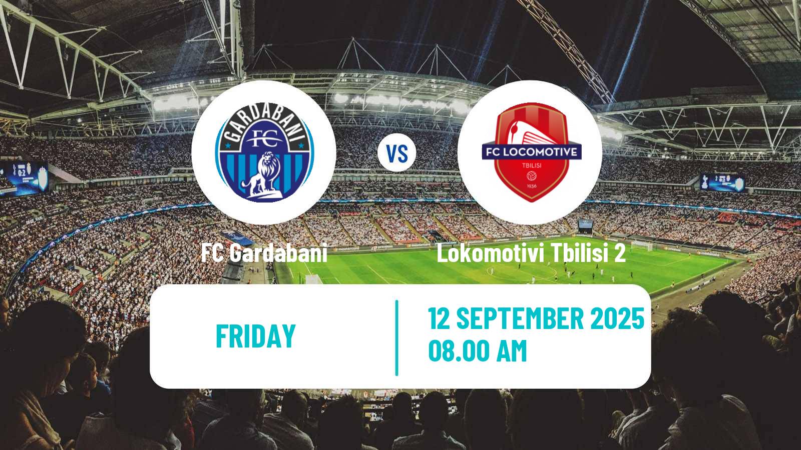 Soccer Georgian Liga 3 Gardabani - Lokomotivi Tbilisi 2