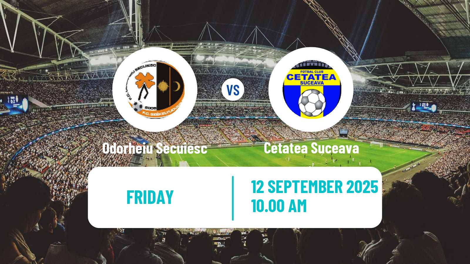 Soccer Romanian Liga 3 - Seria 1 Odorheiu Secuiesc - Cetatea Suceava