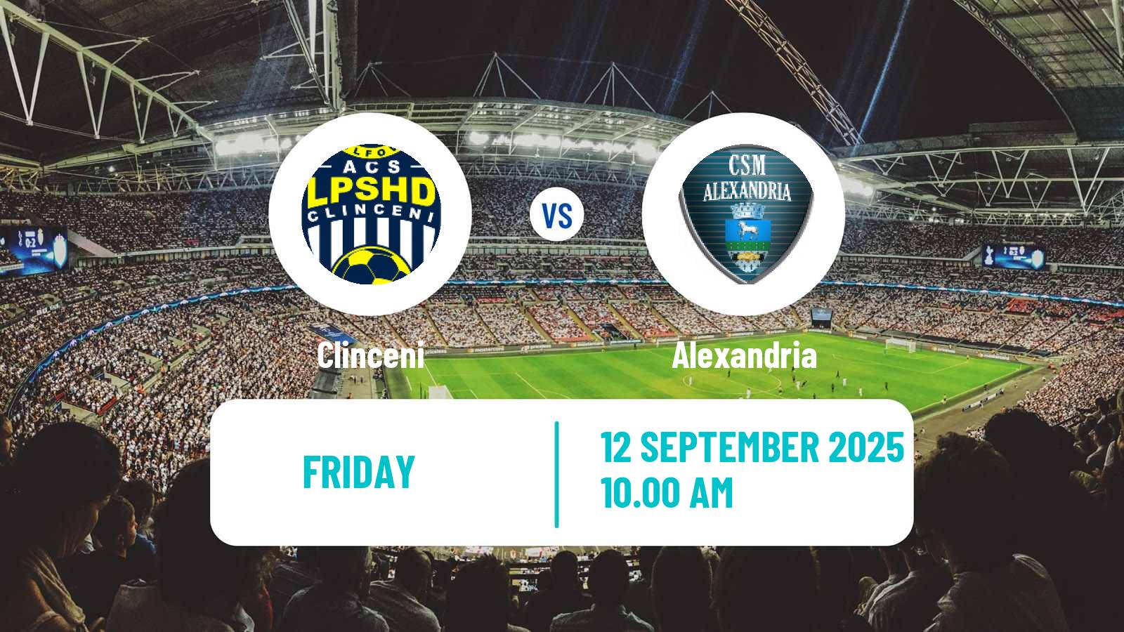 Soccer Romanian Liga 3 - Seria 5 Clinceni - Alexandria