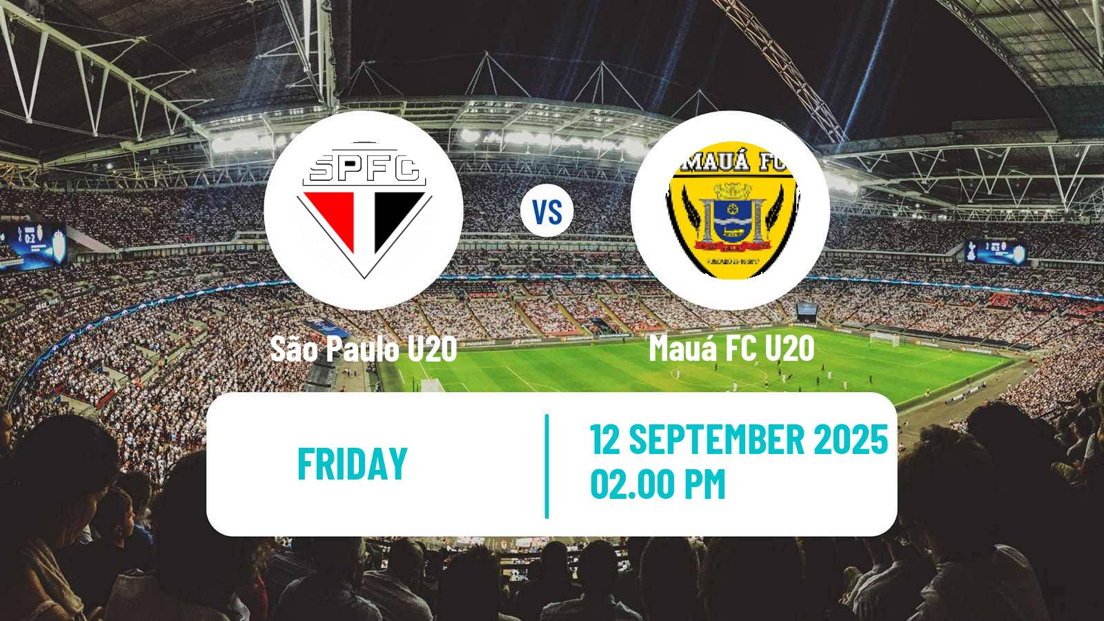 Soccer Brazilian Paulista U20 São Paulo U20 - Mauá U20