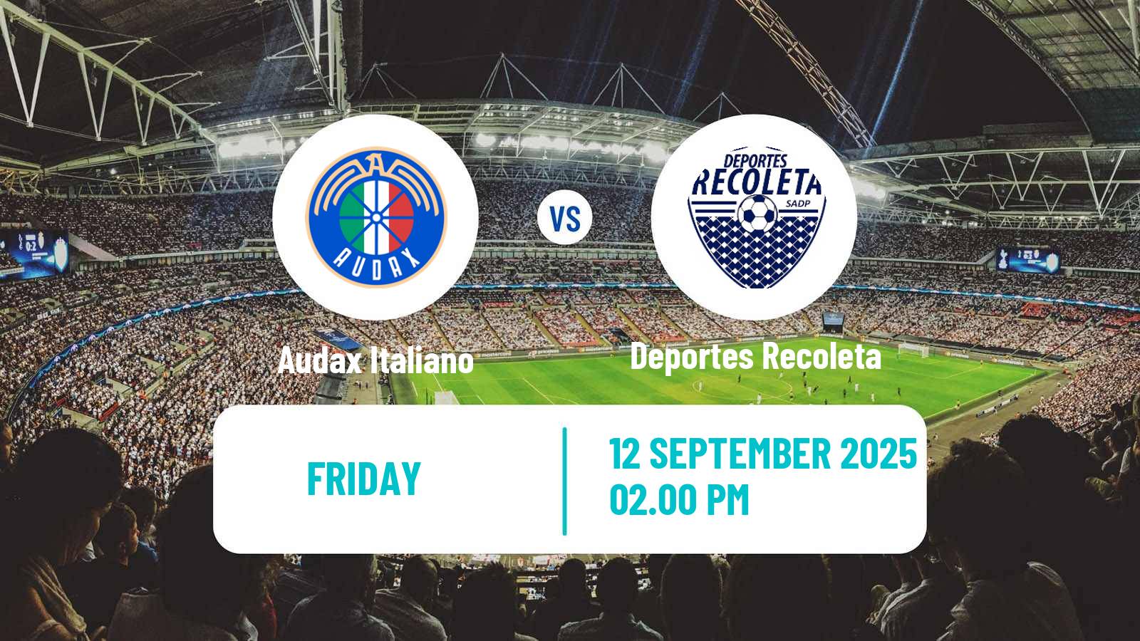 Soccer Chilean Primera Division Women Audax Italiano - Deportes Recoleta