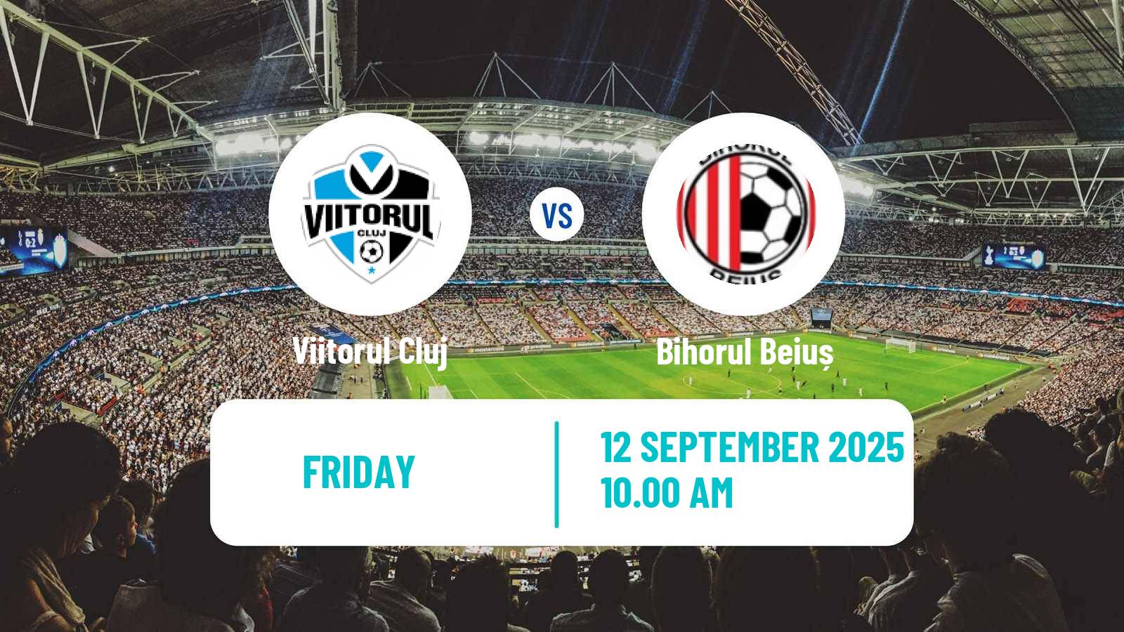 Soccer Romanian Liga 3 - Seria 8 Viitorul Cluj - Bihorul Beiuș