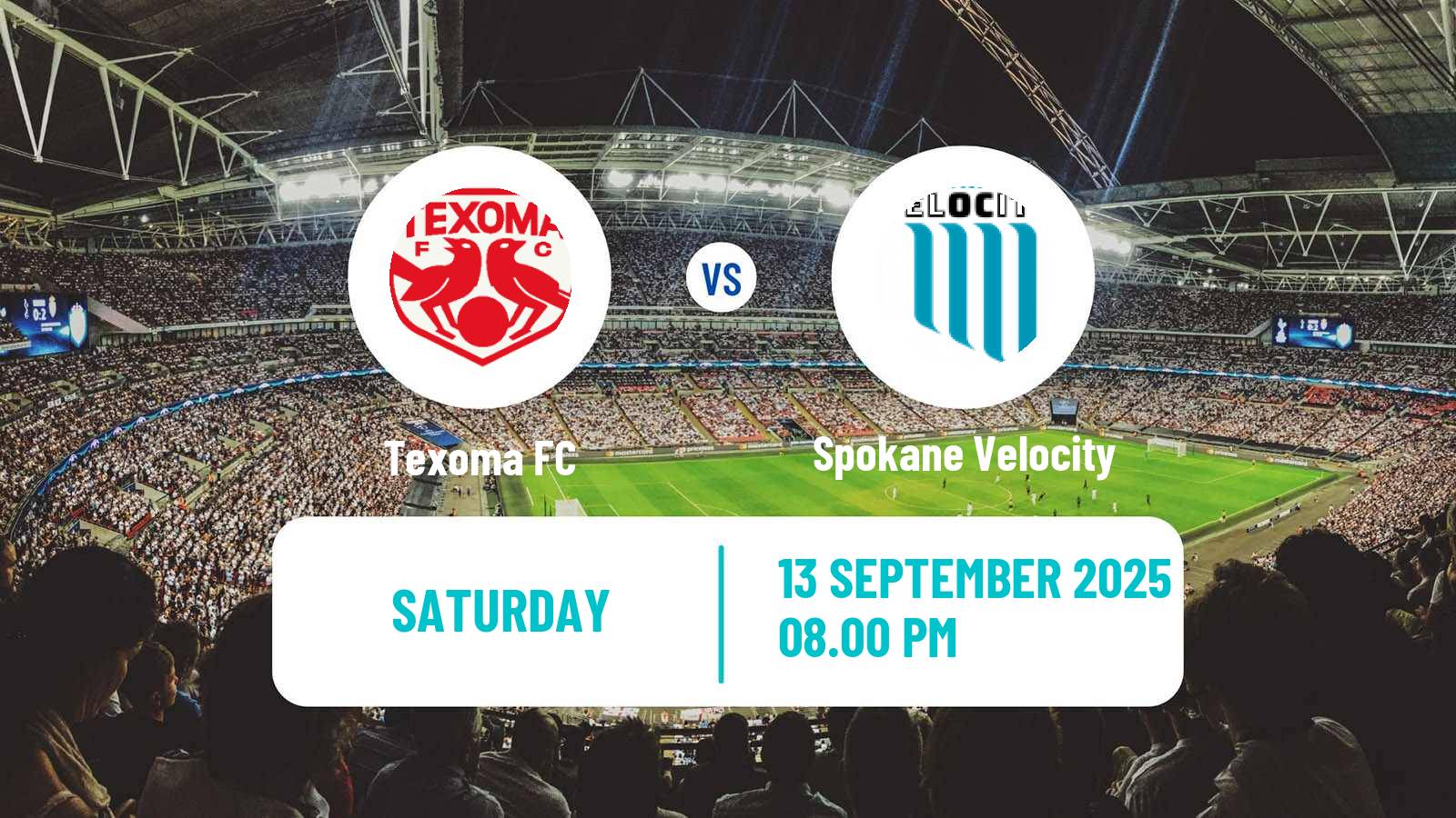 Soccer USL League One Texoma - Spokane Velocity