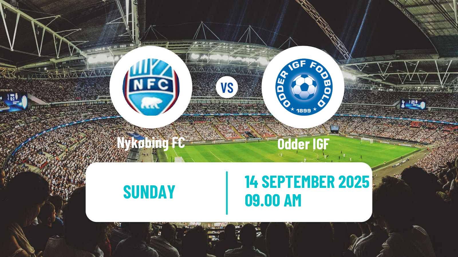 Soccer Danish 3 Division Nykøbing - Odder