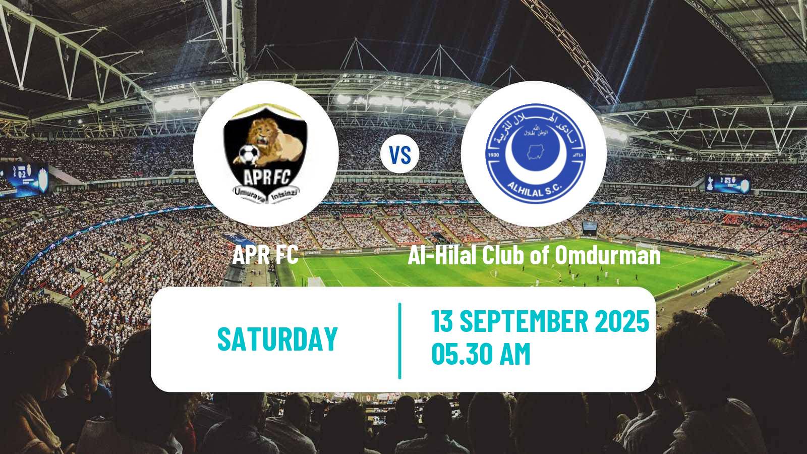 Soccer CECAFA Clubs Cup APR - Al-Hilal Club of Omdurman