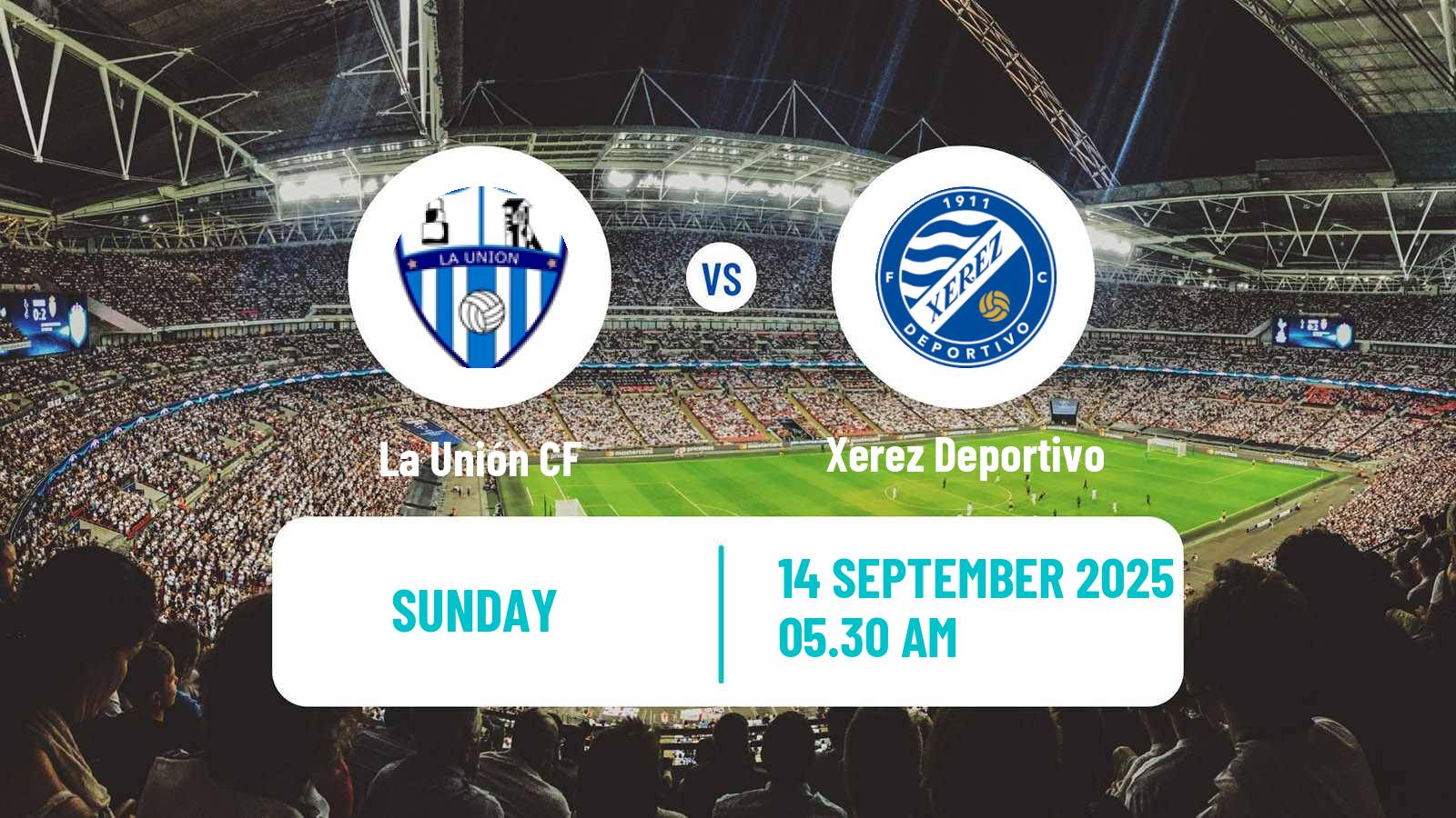 Soccer Spanish Segunda RFEF - Group 4 La Unión - Xerez Deportivo