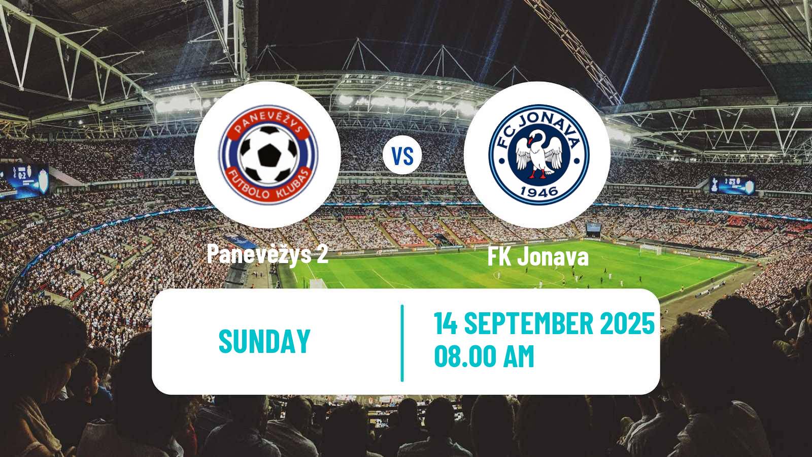 Soccer Lithuanian Division 2 Panevėžys 2 - Jonava