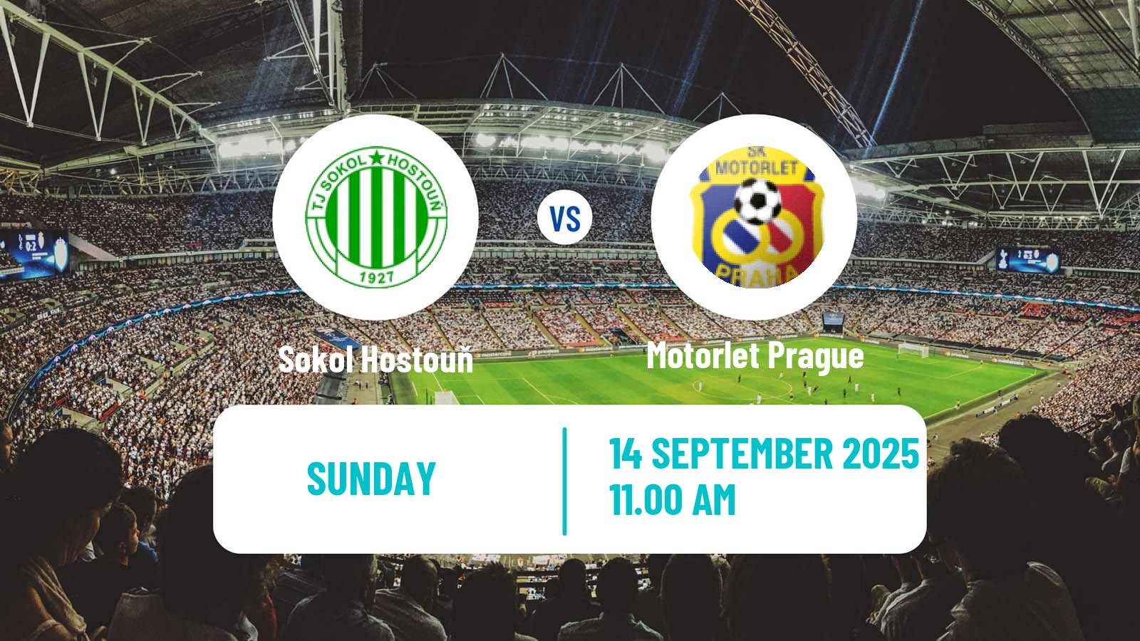 Soccer Czech CFL Group A Sokol Hostouň - Motorlet Prague