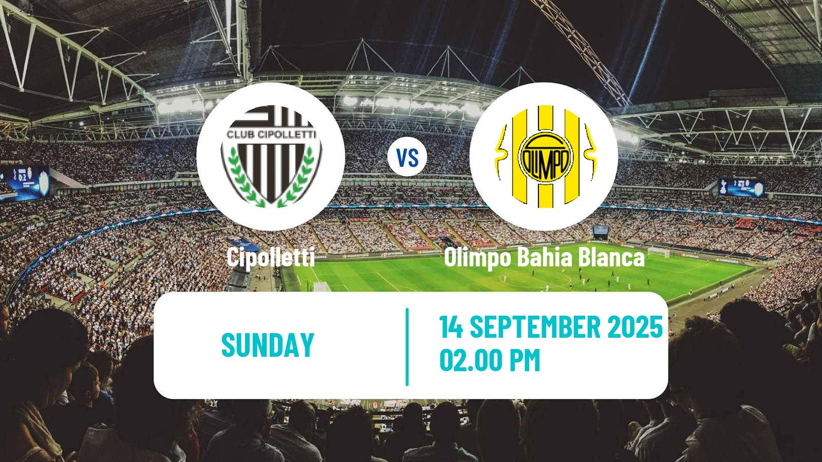Soccer Argentinian Torneo Federal Cipolletti - Olimpo Bahia Blanca