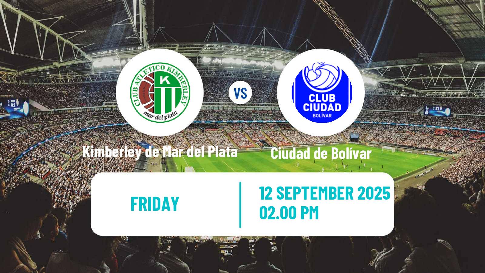 Soccer Argentinian Torneo Federal Kimberley de Mar del Plata - Ciudad de Bolívar