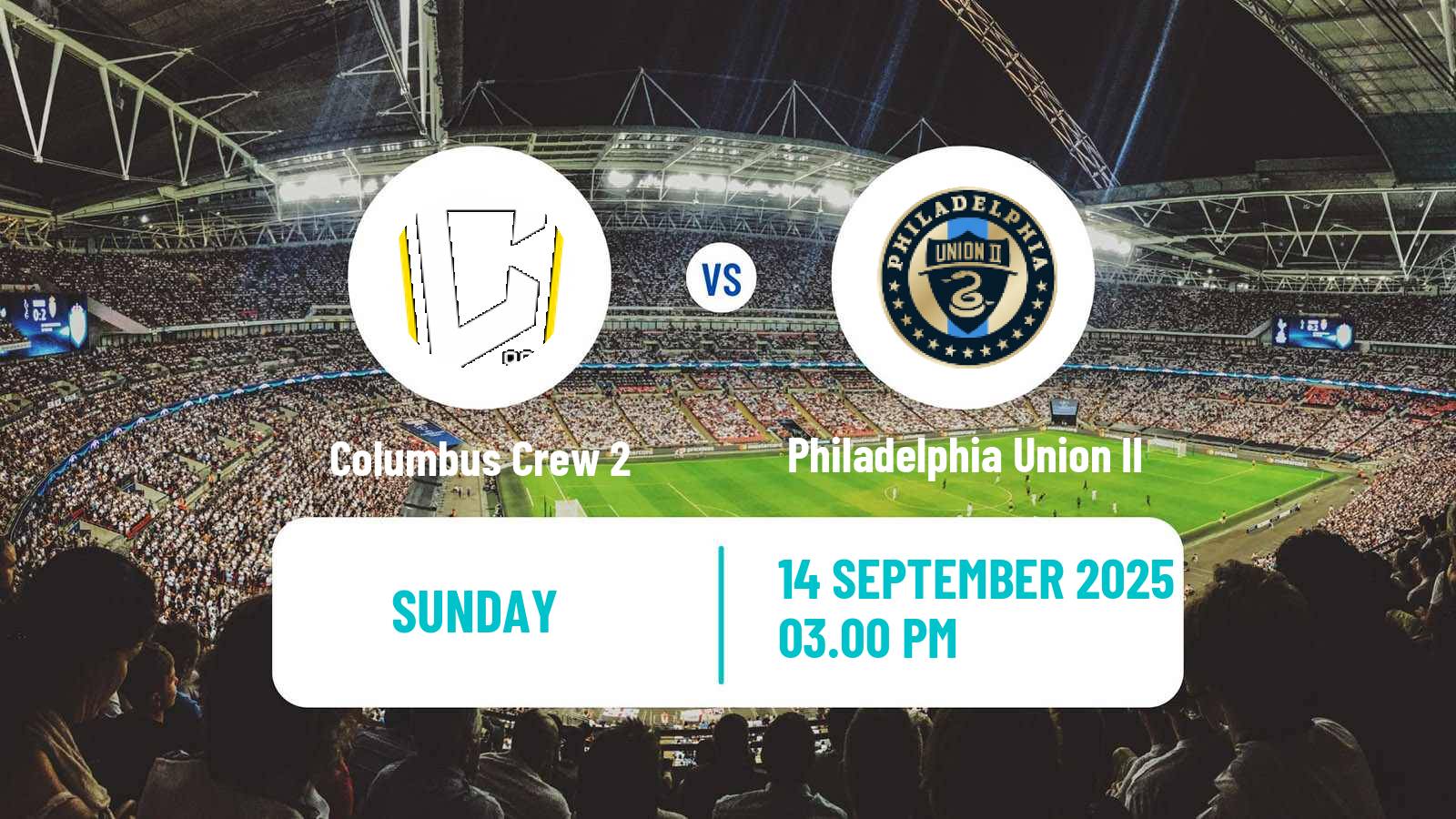 Soccer MLS Next Pro Columbus Crew 2 - Philadelphia Union II