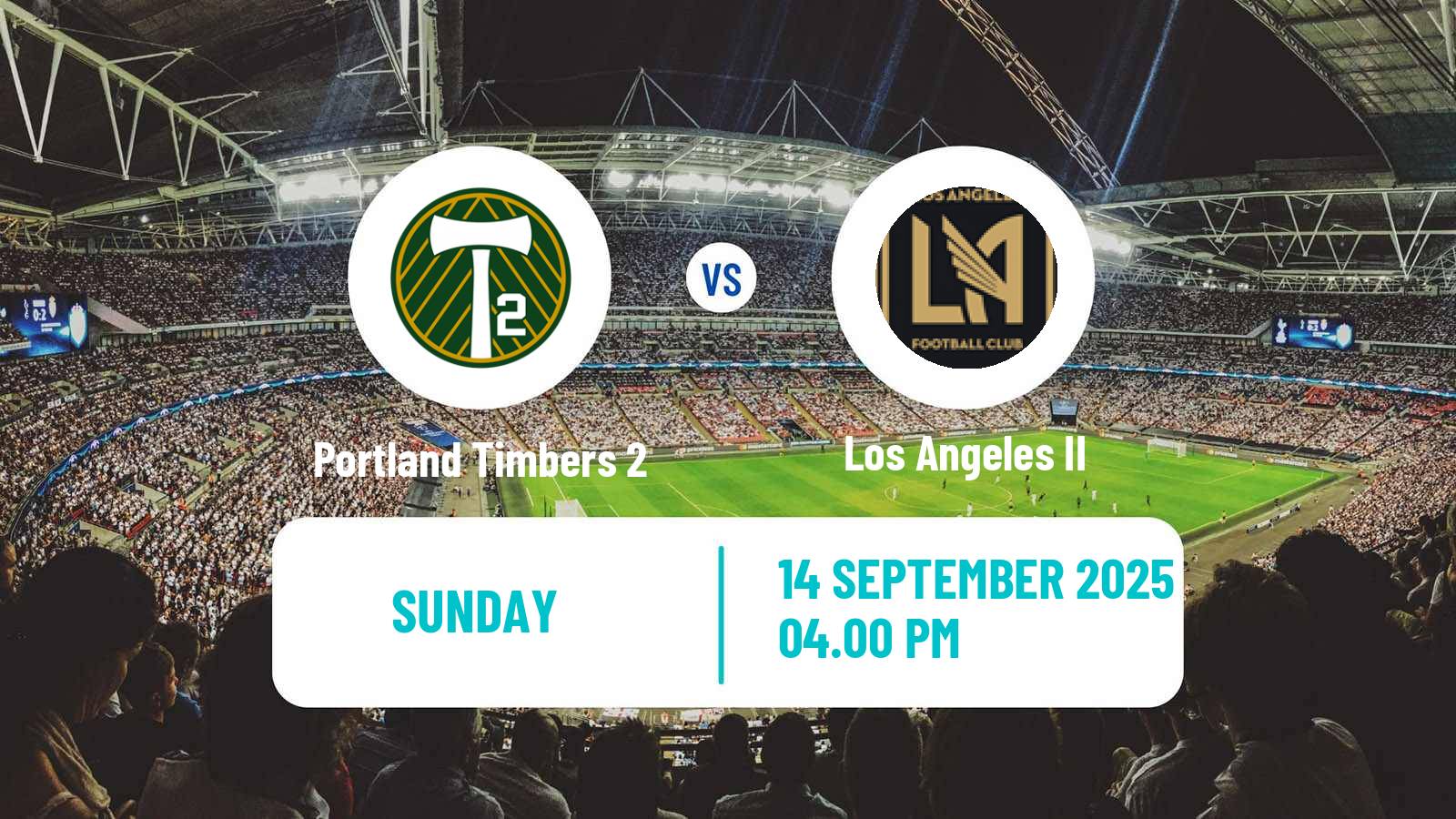 Soccer MLS Next Pro Portland Timbers 2 - Los Angeles II