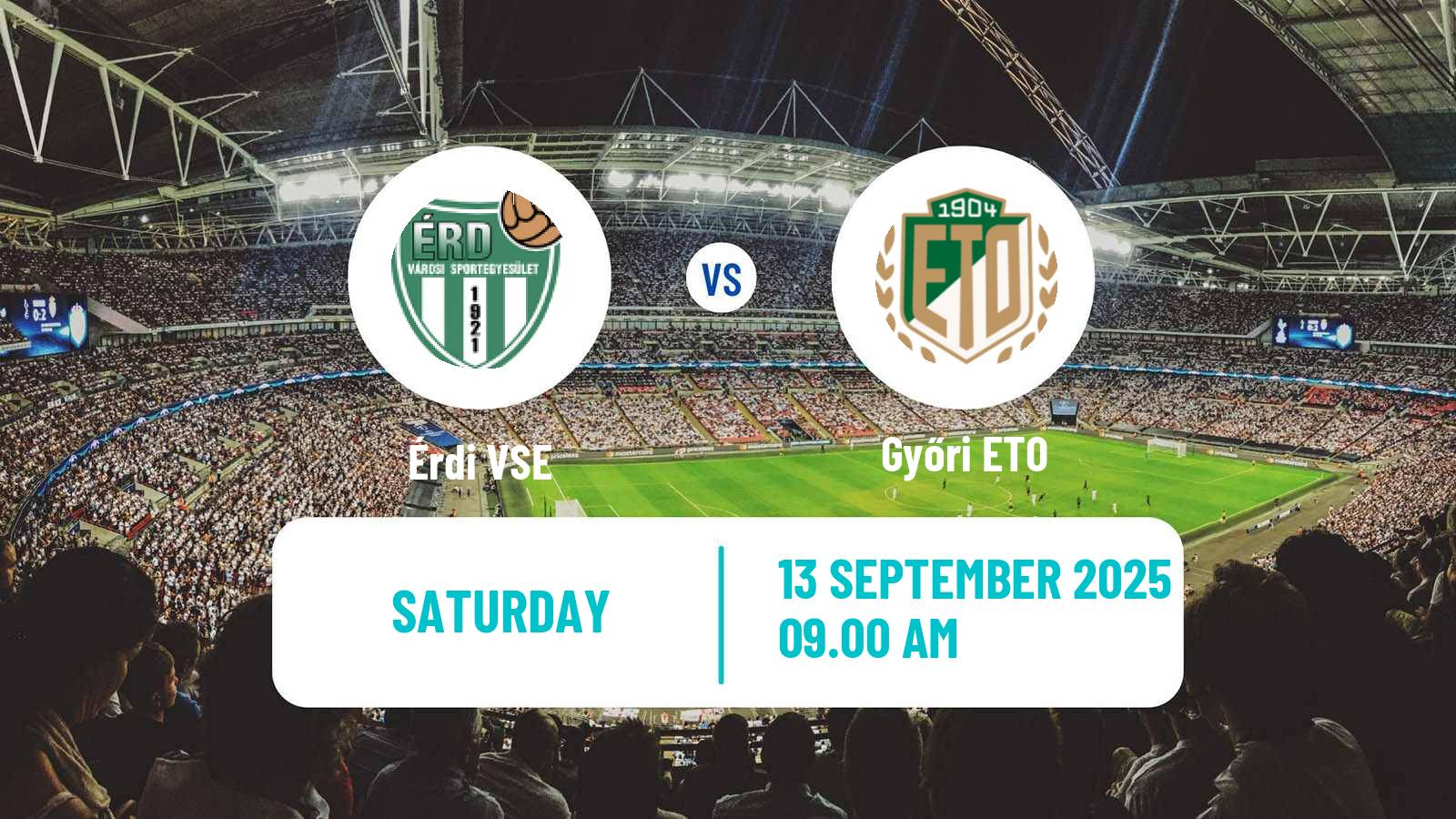 Soccer Hungarian Cup Érdi VSE - Győri ETO