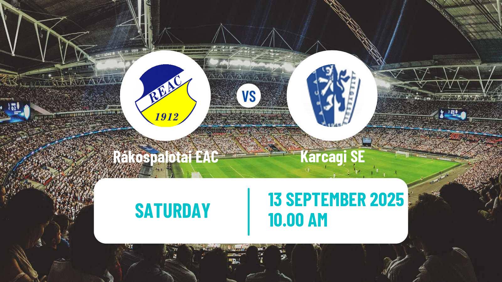 Soccer Hungarian Cup Rákospalotai EAC - Karcag