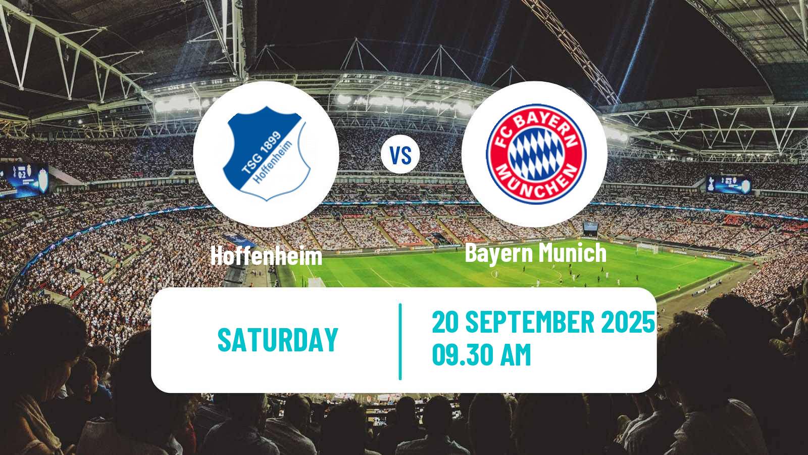 Soccer German Bundesliga Hoffenheim - Bayern Munich
